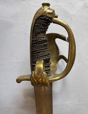 Lot 64 - A GERMAN CUIRASSIER’S PALLASCH, MID-18TH CENTURY