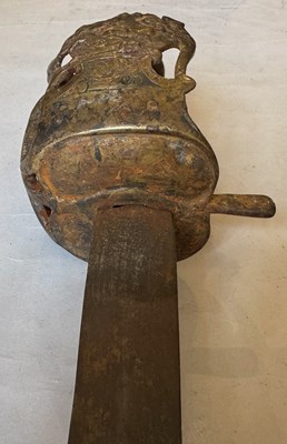 Lot 39 - A GERMAN (HESSEN-KASSEL) LIGHT DRAGOON CAVALRY SWORD, SECOND HALF OF THE 18TH CENTURY