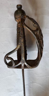 Lot 39 - A GERMAN (HESSEN-KASSEL) LIGHT DRAGOON CAVALRY SWORD, SECOND HALF OF THE 18TH CENTURY