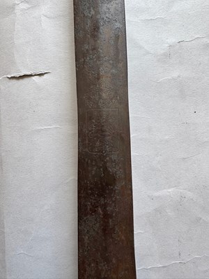 Lot 39 - A GERMAN (HESSEN-KASSEL) LIGHT DRAGOON CAVALRY SWORD, SECOND HALF OF THE 18TH CENTURY
