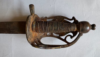 Lot 39 - A GERMAN (HESSEN-KASSEL) LIGHT DRAGOON CAVALRY SWORD, SECOND HALF OF THE 18TH CENTURY