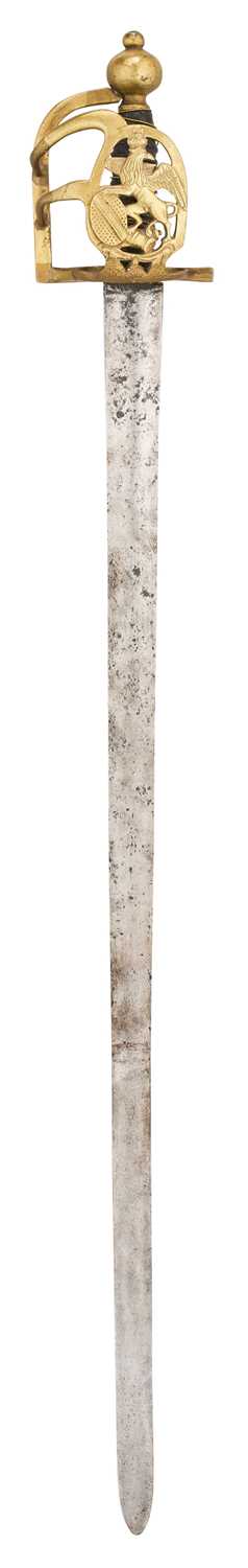 Lot 32 - A GERMAN (BADEN) PALLASCH, LATE 18TH/EARLY 19TH CENTURY