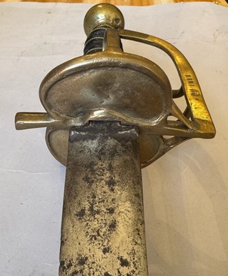 Lot 32 - A GERMAN (BADEN) PALLASCH, LATE 18TH/EARLY 19TH CENTURY