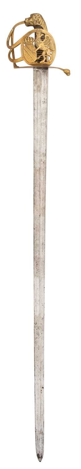 Lot 33 - A GERMAN (BADEN) OFFICER’S PALLASCH, EARLY 19TH CENTURY