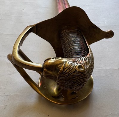 Lot 33 - A GERMAN (BADEN) OFFICER’S PALLASCH, EARLY 19TH CENTURY