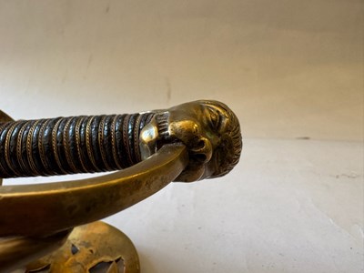 Lot 33 - A GERMAN (BADEN) OFFICER’S PALLASCH, EARLY 19TH CENTURY