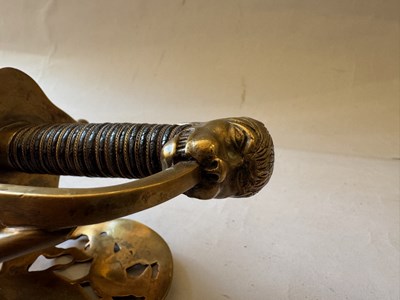 Lot 33 - A GERMAN (BADEN) OFFICER’S PALLASCH, EARLY 19TH CENTURY