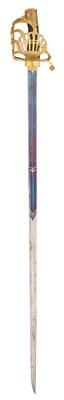 Lot 114 - A FRENCH OFFICER’S SWORD OF THE HORSE GRENADIERS OF THE KING’S GUARD , EARLY 19TH CENTURY