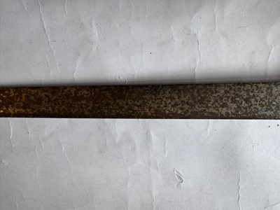Lot 41 - A PRUSSIAN MODEL 1735 DRAGOON PALLASCH, MID-18TH CENTURY