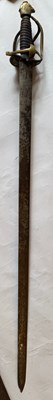Lot 41 - A PRUSSIAN MODEL 1735 DRAGOON PALLASCH, MID-18TH CENTURY