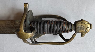 Lot 41 - A PRUSSIAN MODEL 1735 DRAGOON PALLASCH, MID-18TH CENTURY