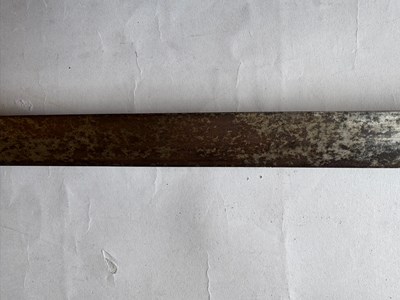 Lot 41 - A PRUSSIAN MODEL 1735 DRAGOON PALLASCH, MID-18TH CENTURY