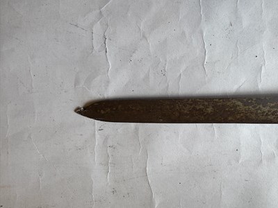 Lot 41 - A PRUSSIAN MODEL 1735 DRAGOON PALLASCH, MID-18TH CENTURY