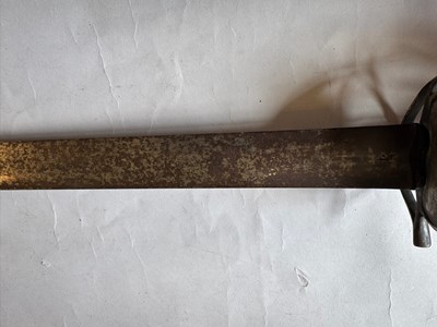 Lot 41 - A PRUSSIAN MODEL 1735 DRAGOON PALLASCH, MID-18TH CENTURY