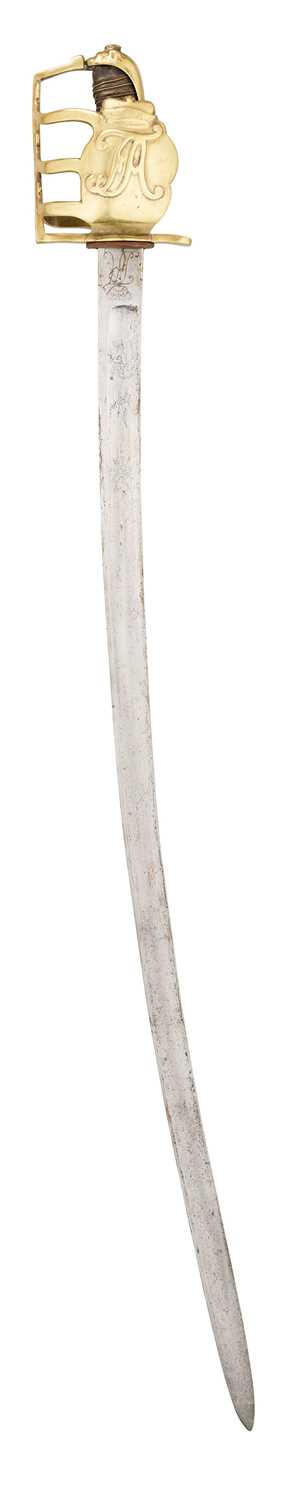 Lot 52 - A SAXON CUIRASSIER’S SABRE, CIRCA 1790-1800