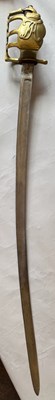Lot 52 - A SAXON CUIRASSIER’S SABRE, CIRCA 1790-1800