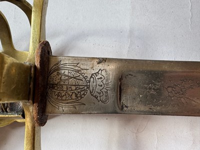 Lot 52 - A SAXON CUIRASSIER’S SABRE, CIRCA 1790-1800
