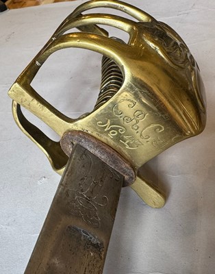 Lot 52 - A SAXON CUIRASSIER’S SABRE, CIRCA 1790-1800