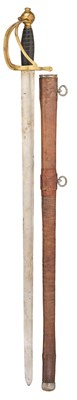 Lot 79 - A DANISH OR NORWEGIAN MODEL 1785/89 CAVALRY PALLASCH, LATE 18TH CENTURY