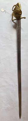 Lot 70 - A RARE DANISH MODEL 1750 CAVALRY PALLASCH, REIGN OF FREDERICK V (1723-1766)