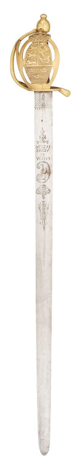 Lot 76 - A DANISH MODEL 1785 DRAGOON PALLASCH, REIGN OF CHRISTIAN VII (1749-1808)