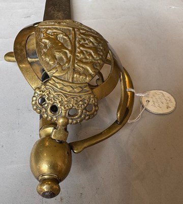 Lot 76 - A DANISH MODEL 1785 DRAGOON PALLASCH, REIGN OF CHRISTIAN VII (1749-1808)