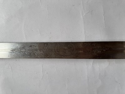 Lot 76 - A DANISH MODEL 1785 DRAGOON PALLASCH, REIGN OF CHRISTIAN VII (1749-1808)