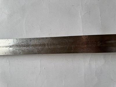 Lot 76 - A DANISH MODEL 1785 DRAGOON PALLASCH, REIGN OF CHRISTIAN VII (1749-1808)