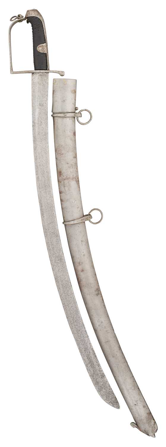 Lot 25 - AN AUSTRIAN CAVALRY SABRE, REIGN OF MARIA THERESA (1740-1780)