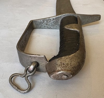 Lot 25 - AN AUSTRIAN CAVALRY SABRE, REIGN OF MARIA THERESA (1740-1780)