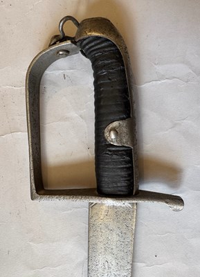 Lot 25 - AN AUSTRIAN CAVALRY SABRE, REIGN OF MARIA THERESA (1740-1780)