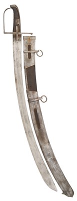 Lot 24 - AN AUSTRIAN MODEL 1768 LIGHT CAVALRY SABRE, REIGN OF MARIA THERESA (1740-1780)