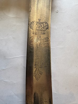 Lot 24 - AN AUSTRIAN MODEL 1768 LIGHT CAVALRY SABRE, REIGN OF MARIA THERESA (1740-1780)