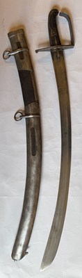 Lot 24 - AN AUSTRIAN MODEL 1768 LIGHT CAVALRY SABRE, REIGN OF MARIA THERESA (1740-1780)