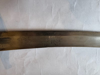 Lot 24 - AN AUSTRIAN MODEL 1768 LIGHT CAVALRY SABRE, REIGN OF MARIA THERESA (1740-1780)
