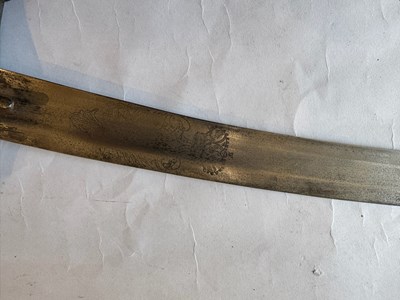Lot 24 - AN AUSTRIAN MODEL 1768 LIGHT CAVALRY SABRE, REIGN OF MARIA THERESA (1740-1780)
