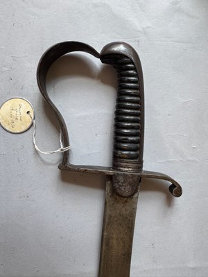 Lot 65 - A GERMAN STATE OFFICER’S SABRE, CIRCA 1830