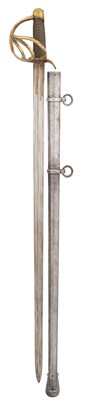 Lot 44 - A PRUSSIAN MODEL 1819 CUIRASSIER’S SWORD, 19TH CENTURY
