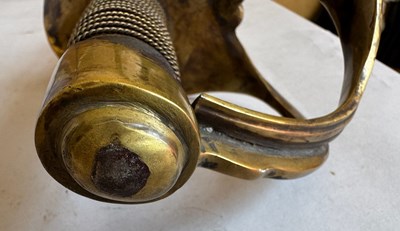Lot 44 - A PRUSSIAN MODEL 1819 CUIRASSIER’S SWORD, 19TH CENTURY