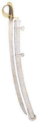 Lot 82 - A DANISH OR NORWEGIAN MODEL 1808 DRAGOON OFFICER’S SABRE, REIGN OF FREDERICK VI (1808-1814)