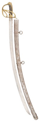 Lot 148 - A SPANISH MODEL 1840 CAVALRY SABRE, REIGN OF QUEEN ISABELLA (1833-1868)