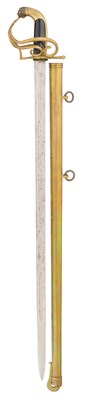 Lot 86 - A DANISH TRAINING OFFICER’S SWORD, REIGN OF FREDERICK VI (1808-1839)