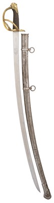 Lot 34 - A GERMAN (BADEN) MODEL 1831 CAVALRY SABRE, REIGN OF GRAND DUKE LEOPOLD (1830-52)