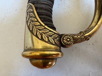 Lot 34 - A GERMAN (BADEN) MODEL 1831 CAVALRY SABRE, REIGN OF GRAND DUKE LEOPOLD (1830-52)