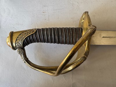 Lot 34 - A GERMAN (BADEN) MODEL 1831 CAVALRY SABRE, REIGN OF GRAND DUKE LEOPOLD (1830-52)