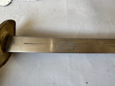 Lot 34 - A GERMAN (BADEN) MODEL 1831 CAVALRY SABRE, REIGN OF GRAND DUKE LEOPOLD (1830-52)