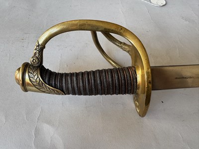 Lot 34 - A GERMAN (BADEN) MODEL 1831 CAVALRY SABRE, REIGN OF GRAND DUKE LEOPOLD (1830-52)