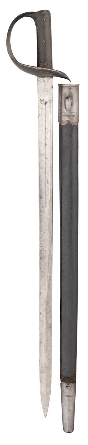 Lot 17 - A BRITISH 1900 PATTERN NAVAL CUTLASS, REIGN OF EDWARD VII (1901-1910)