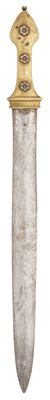 Lot 117 - A SHORTSWORD OF KINDJAL-GLADIUS TYPE BY TALABOT, PARIS, MID-19TH CENTURY, PROBABLY FRENCH