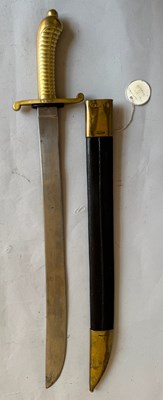 Lot 66 - A GERMAN MODEL 1845 INFANTRY SIDEARM, MID-19TH CENTURY